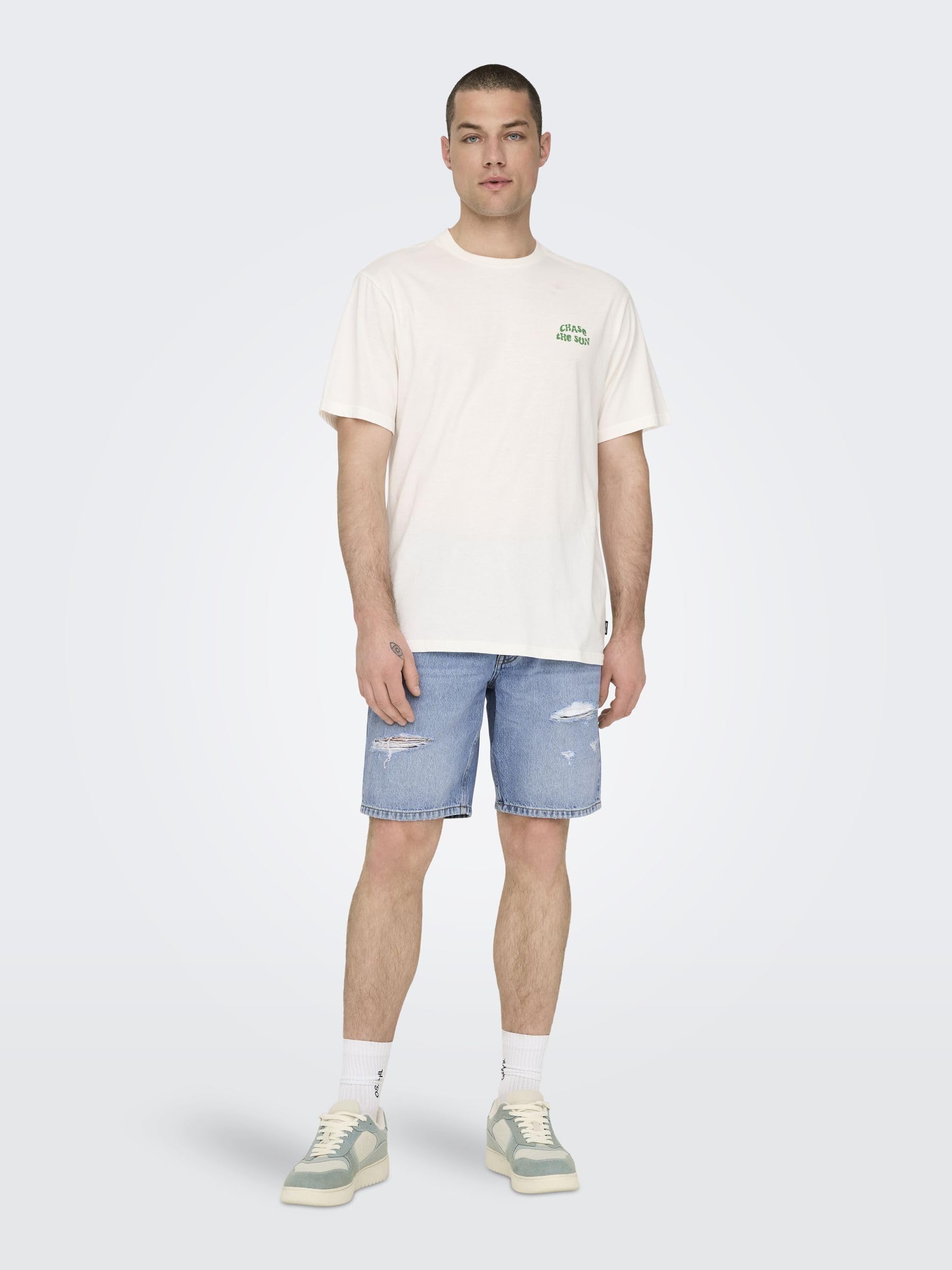 Only & Sons Pantaloncini Uomo M in Cotone