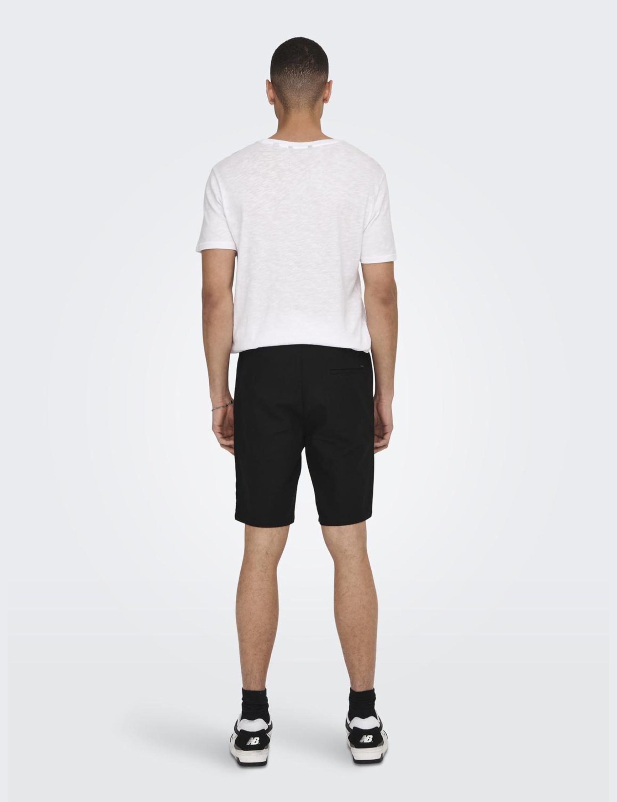 Only & Sons Onslinus loose fit shorts uomo in lino