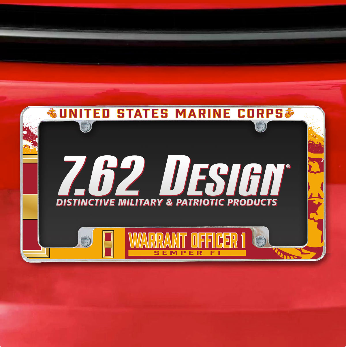 7.62 Design Marine Corps Cornice Targa Auto W-1 Cromata
