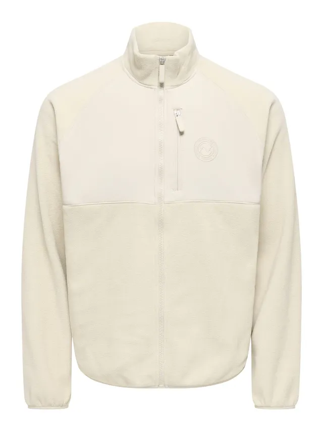 Only & Sons Onschuck Fleece giacca pile nero uomo