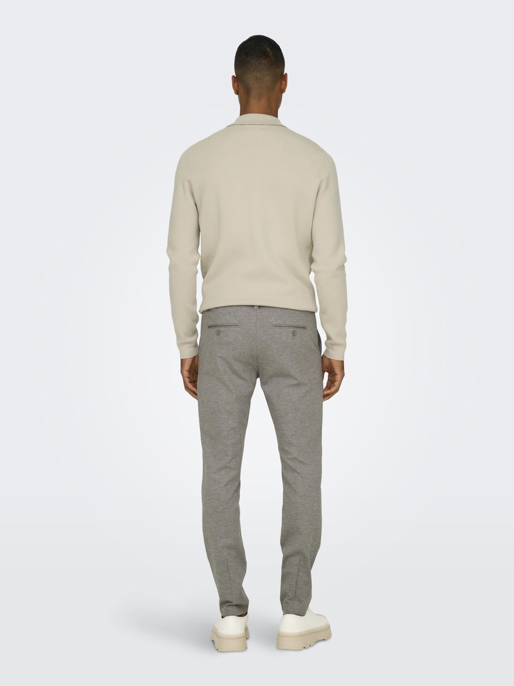 Only & Sons Chino 28W/32L pantaloni uomo blu navy