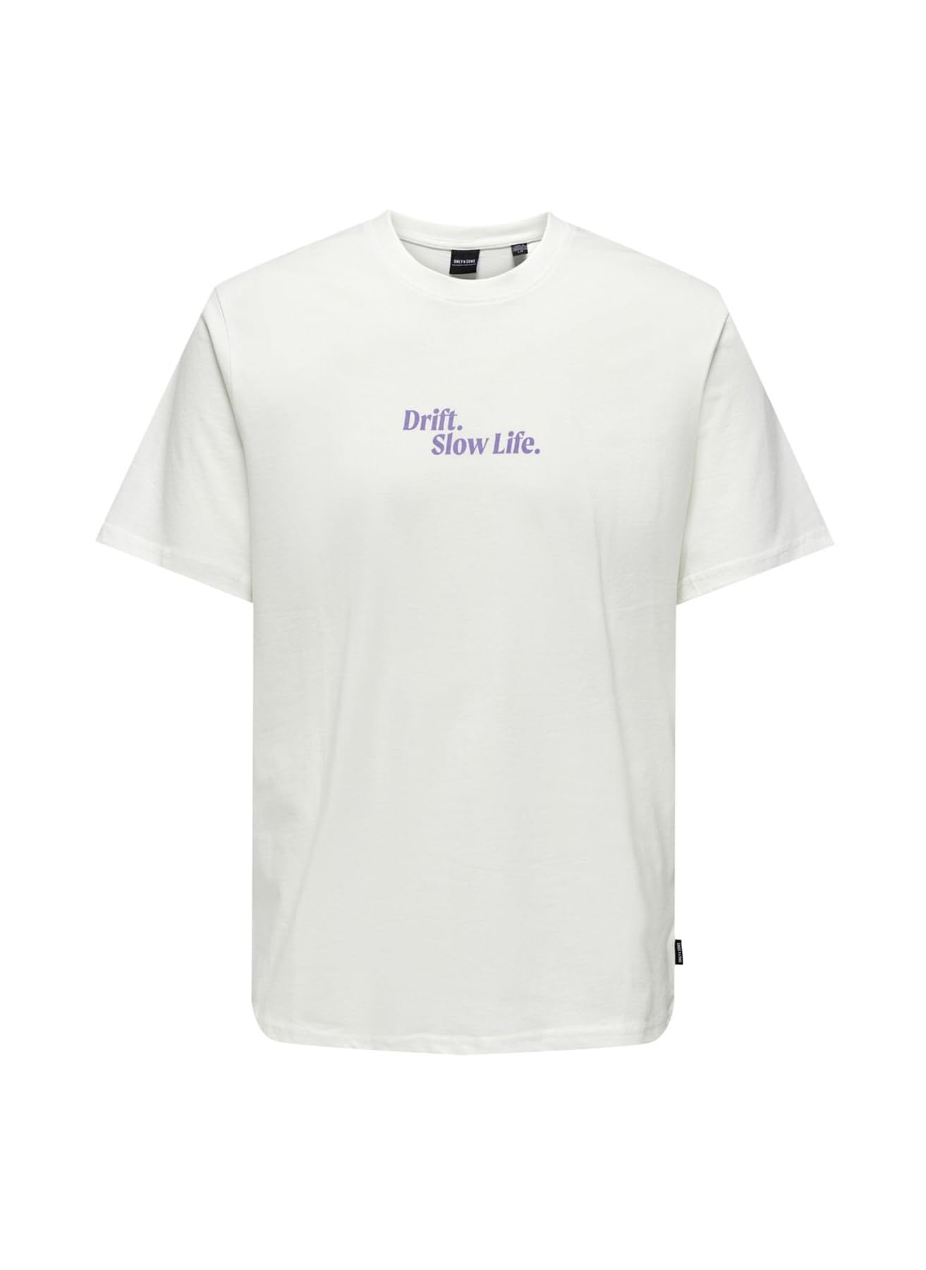 Only & Sons Onskye T-shirt Uomo Cloud Dancer Deriva M