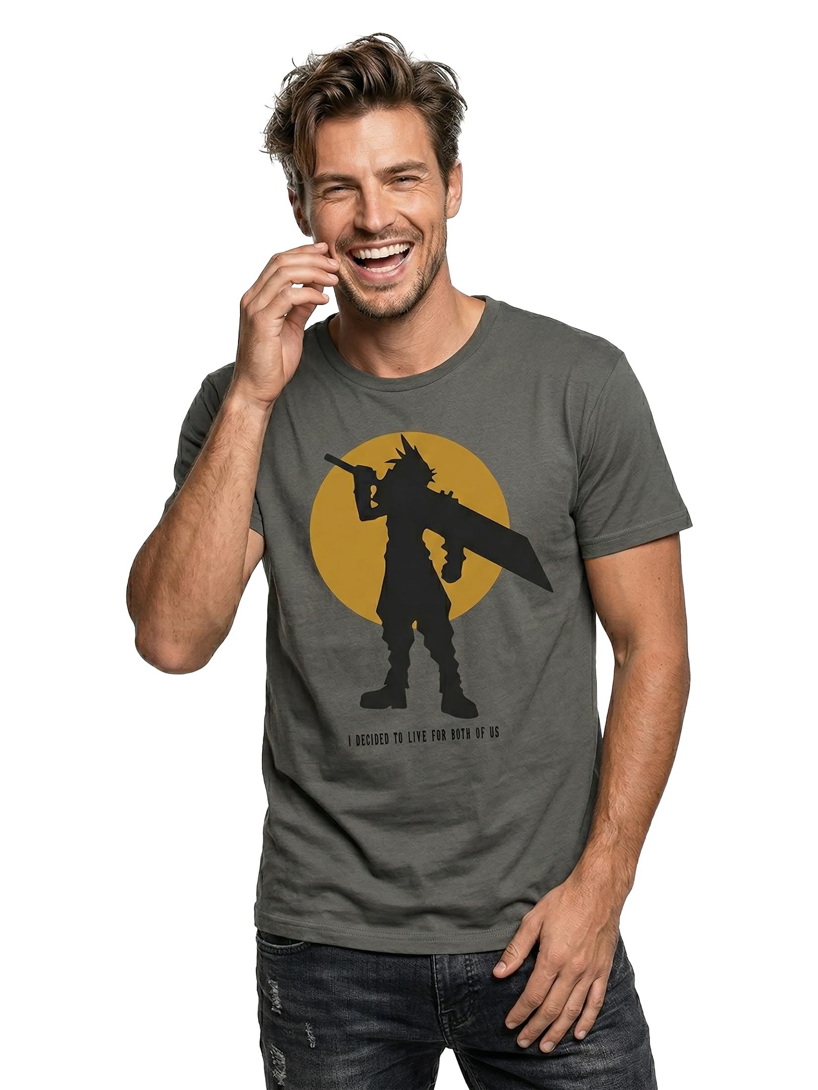 Makaya Nerd T-Shirt Uomo Cotone Frasi Divertenti L