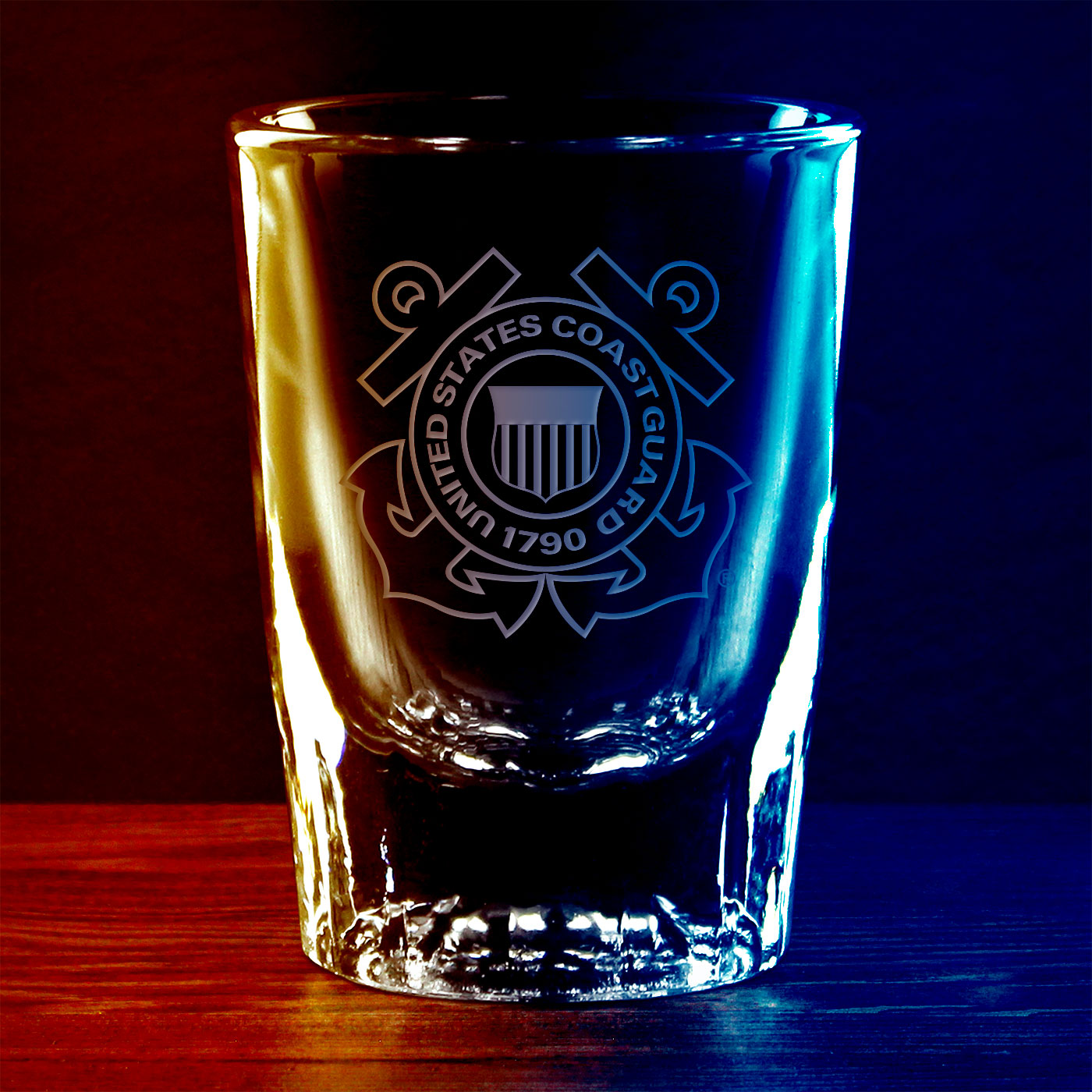 7.62 Design Drinkware US Coast Guard bicchierino shot vetro 60 ml