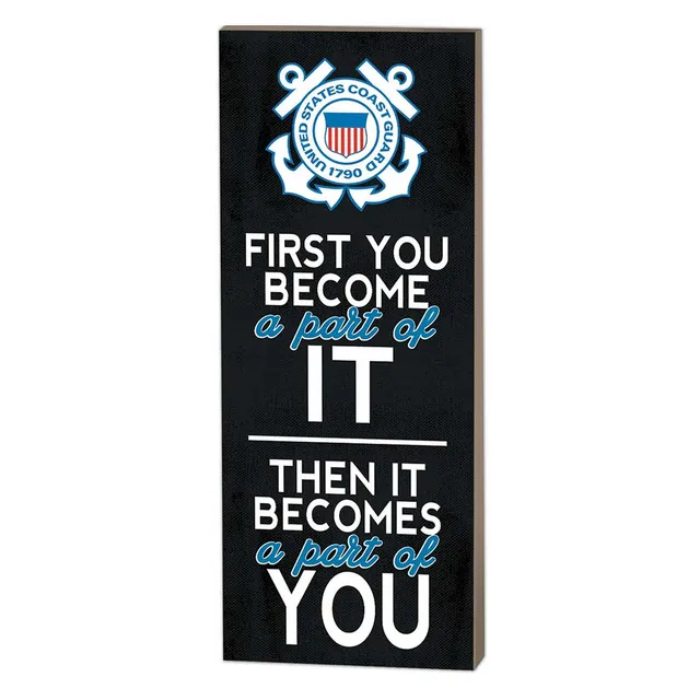 7.62 Design Home Products First You Become Targa Legno Navy 7x18