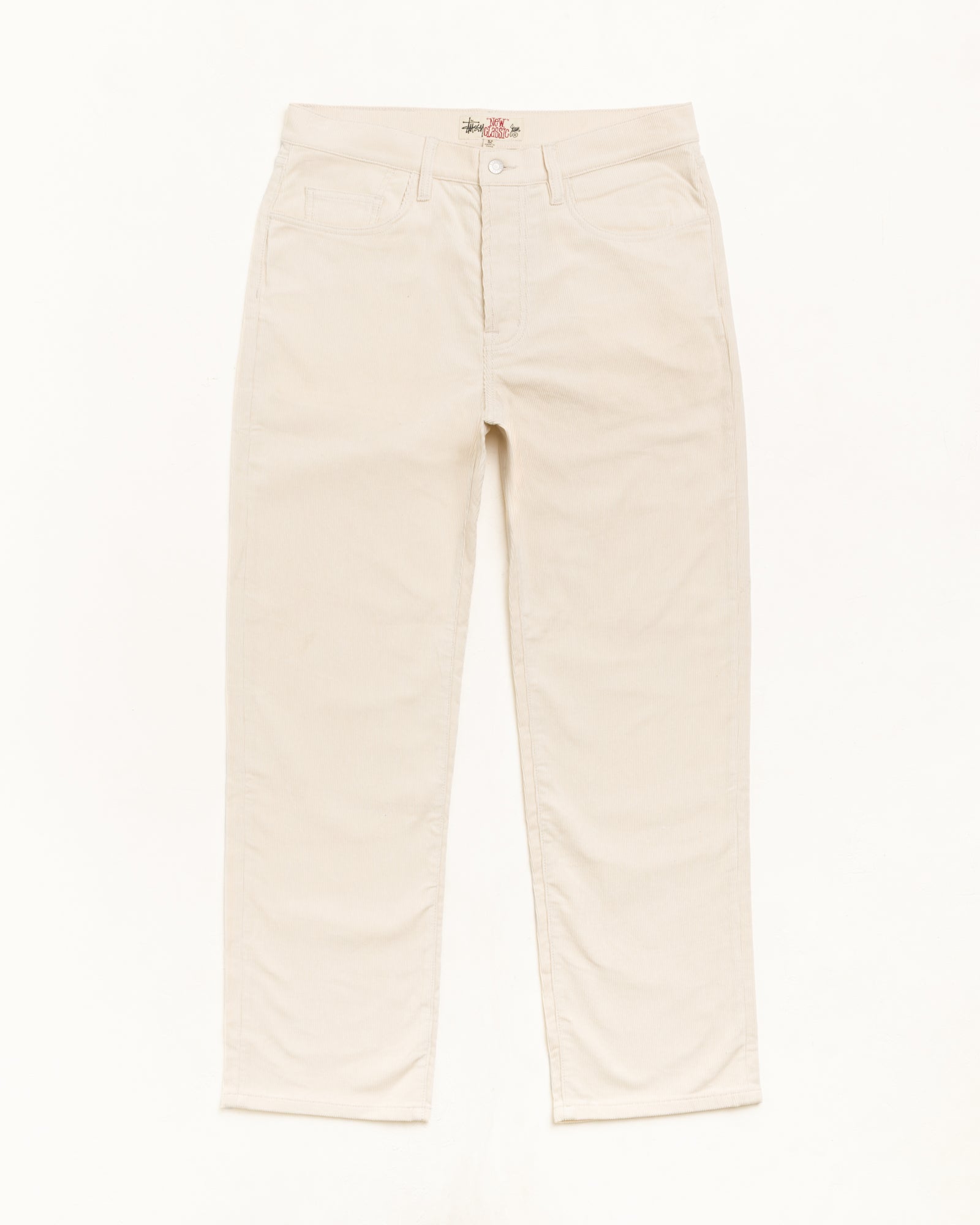 Stussy New Classic Pant pantalone velluto Bone