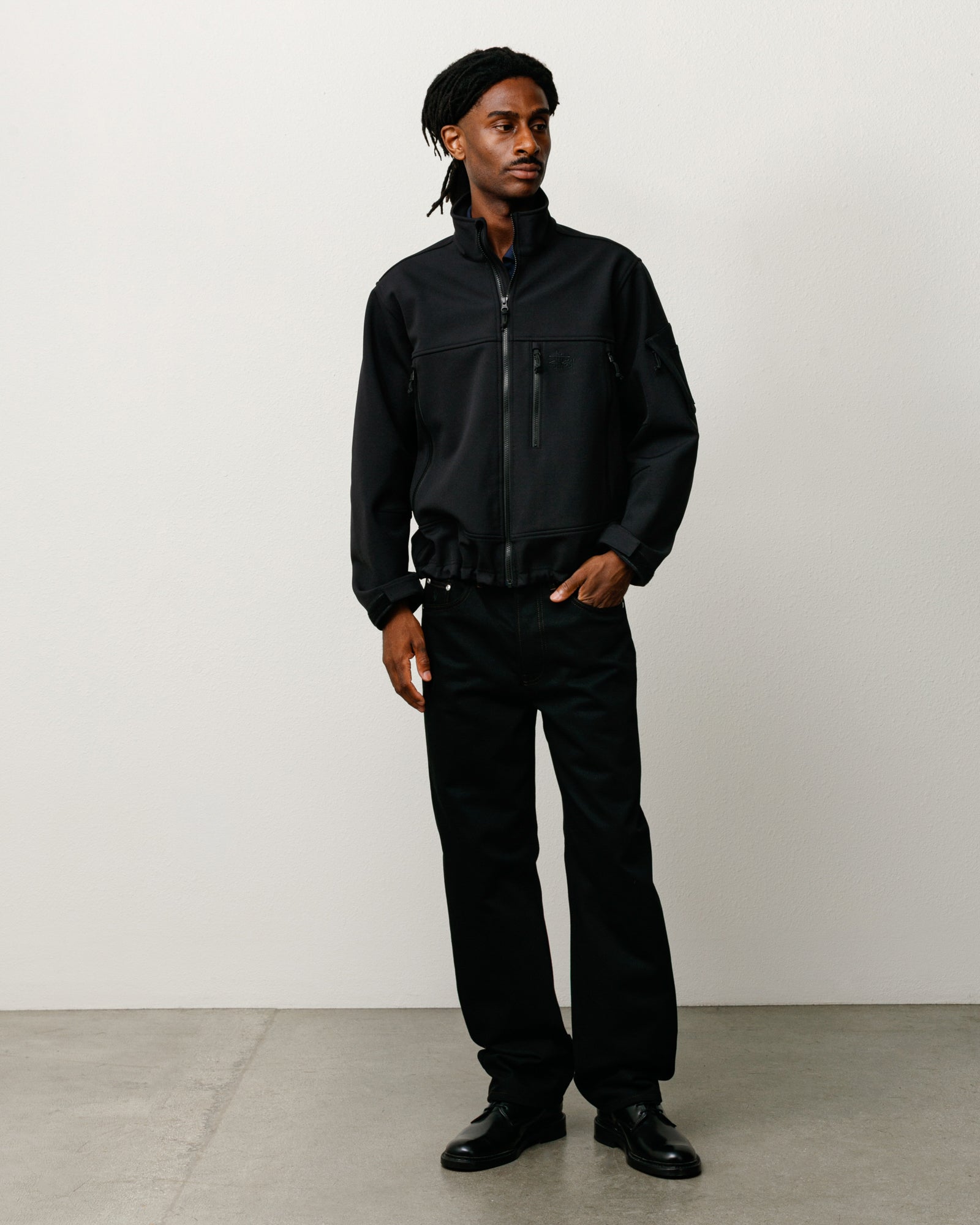 Stussy New Classic Jean Denim jeans nero 100% cotone