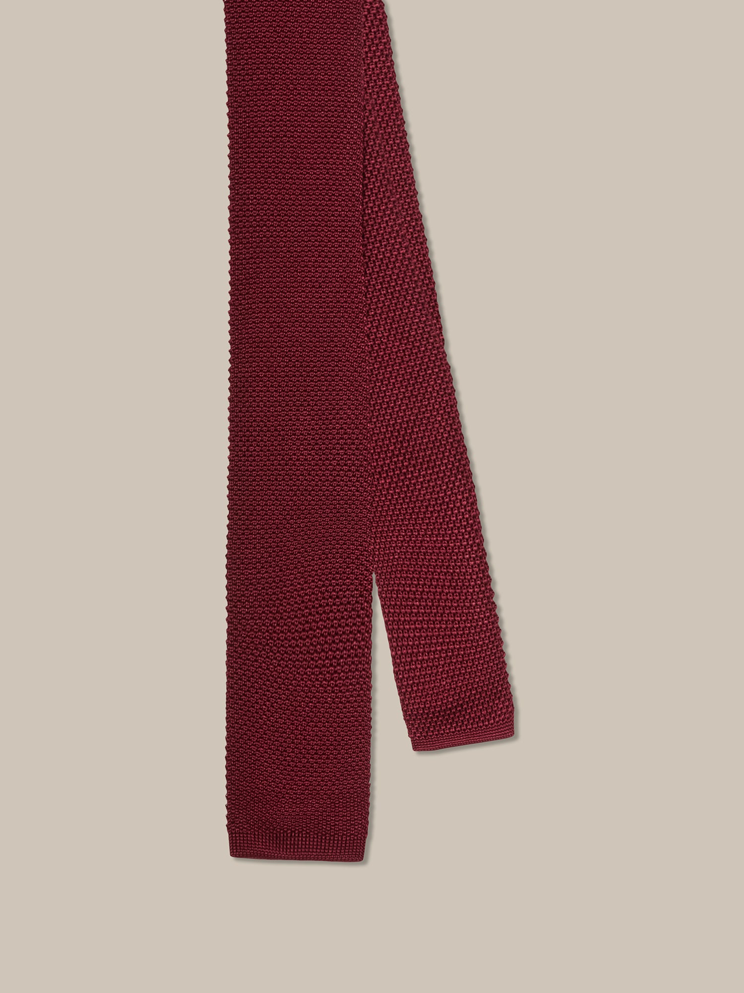 Robert Talbott Redford cravatta knit seta wine
