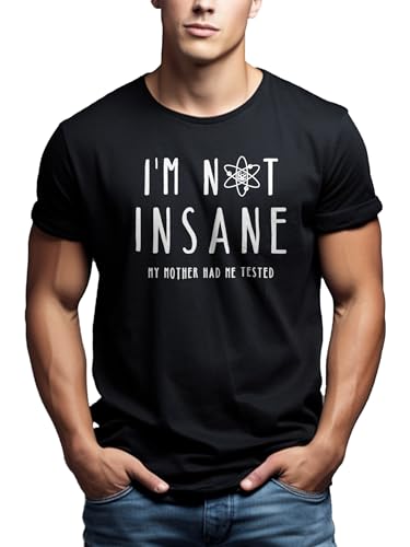 MAKAYA I'm Not Insane maglietta uomo 3XL 100% cotone