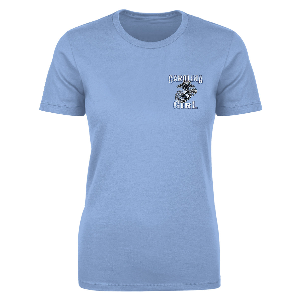7.62 Design USMC Carolina Girl t-shirt donna azzurra