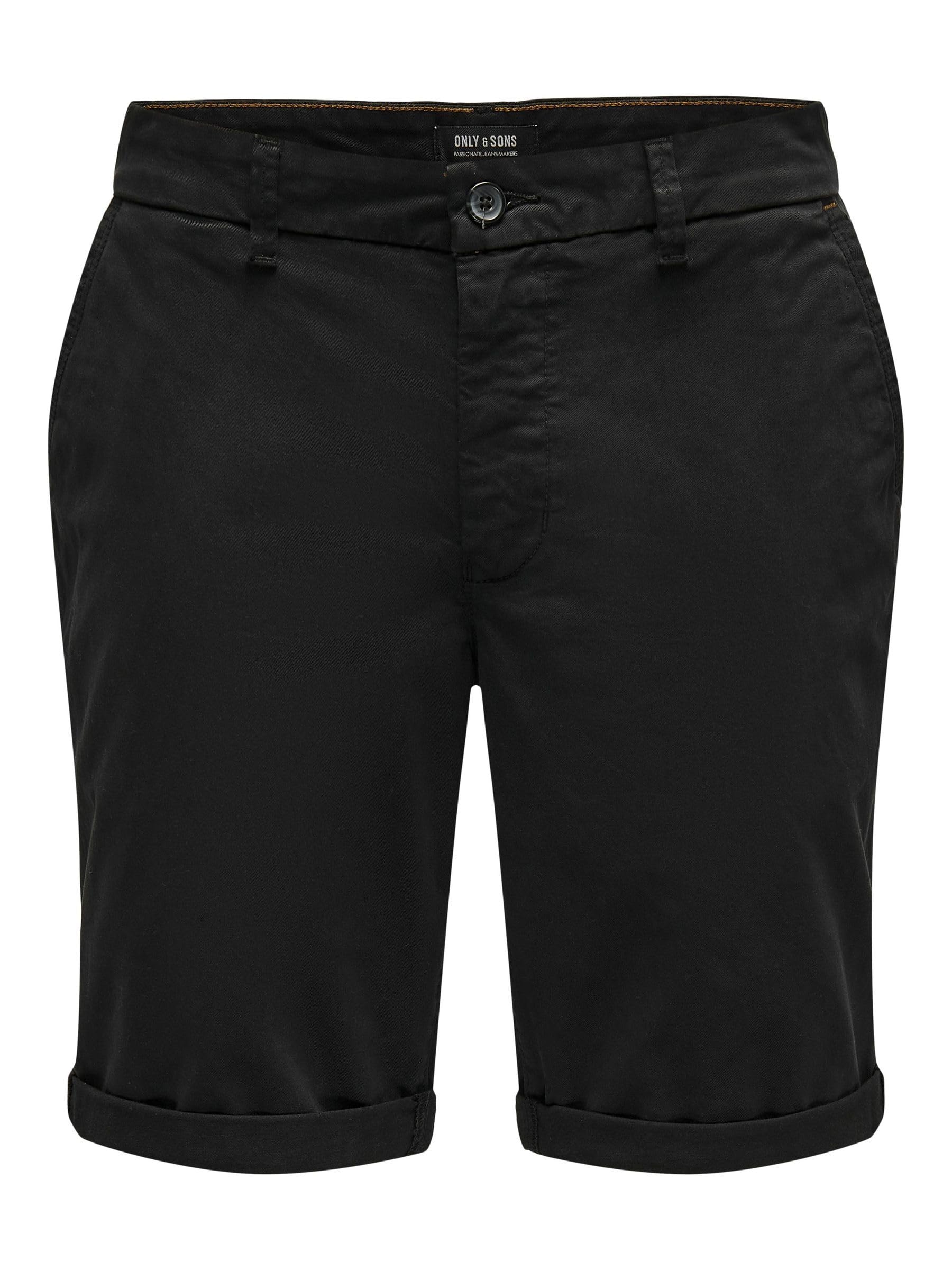 Only & Sons Onspeter shorts uomo XL cotone elastan
