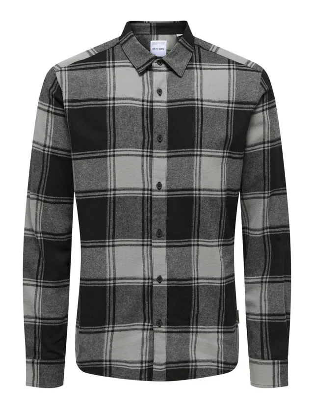 Only & Sons Onsphil LS Checked Camicia Uomo a Quadri XXL