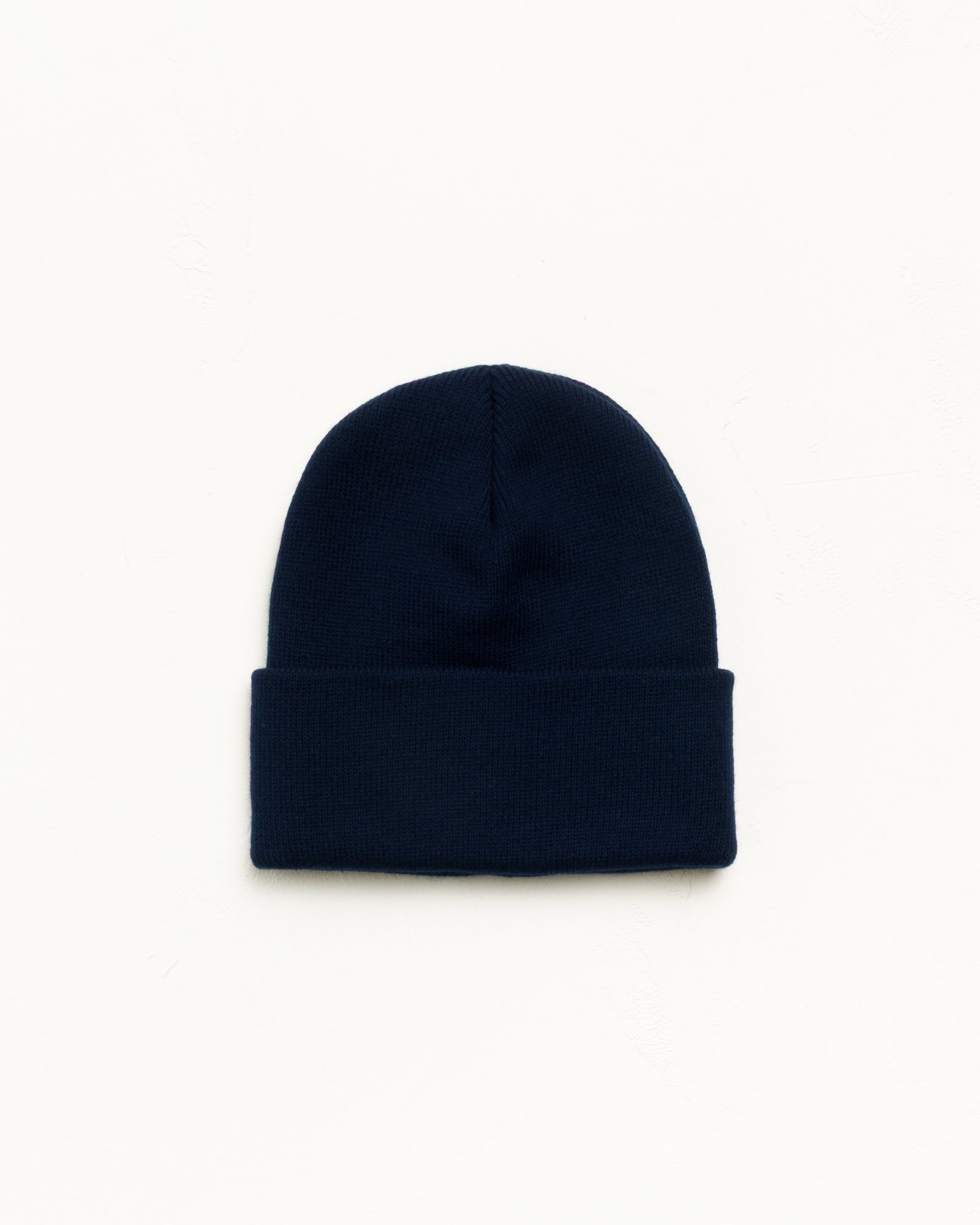 Stussy Cuff Beanie Stock berretto blu navy acrilico