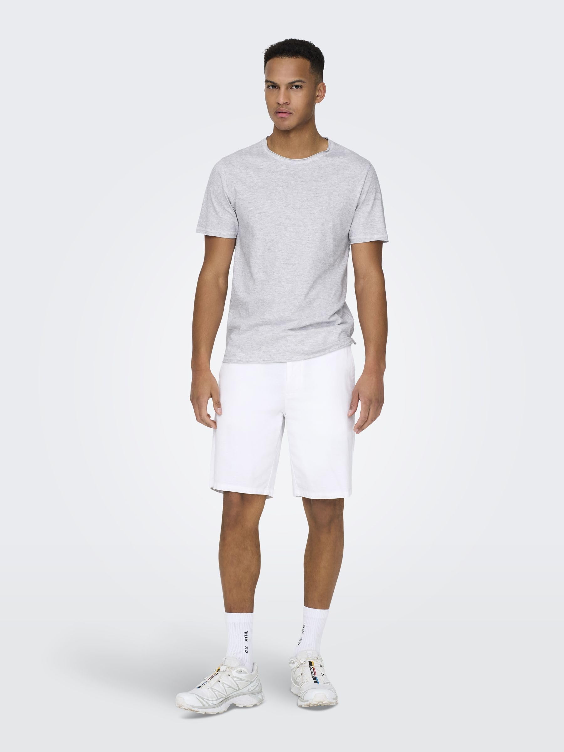 Only & Sons Onsmark Pantaloncini Chino Regular Cotone
