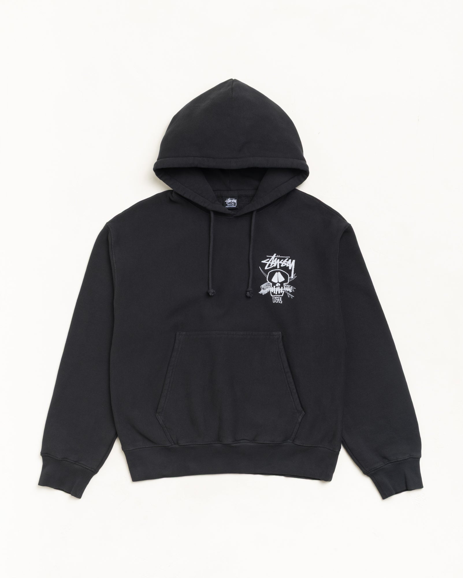 Stussy Fresh Foils Felpa Faded Black 451gsm
