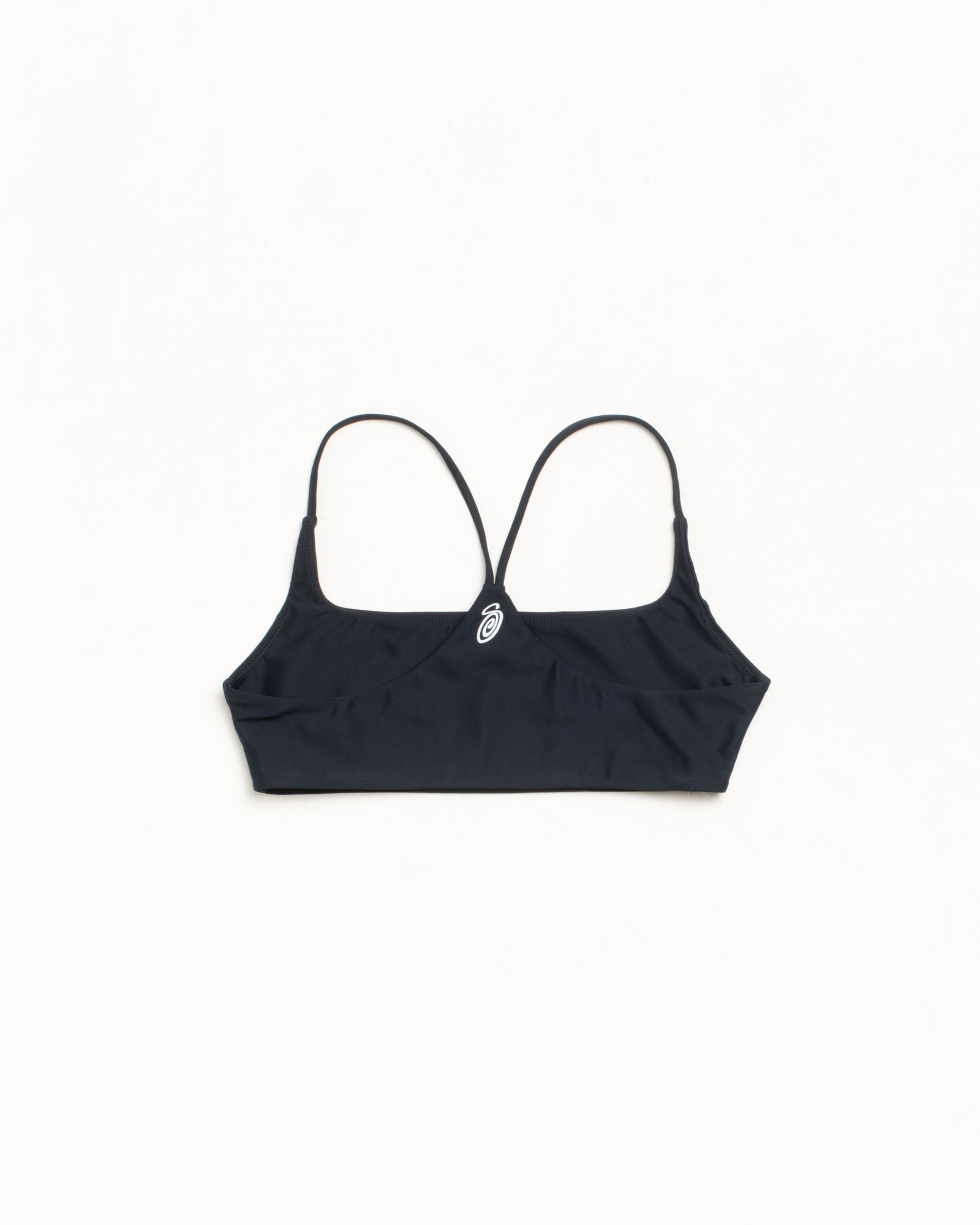 Stussy Halter Bikini Top costume nero taglia M
