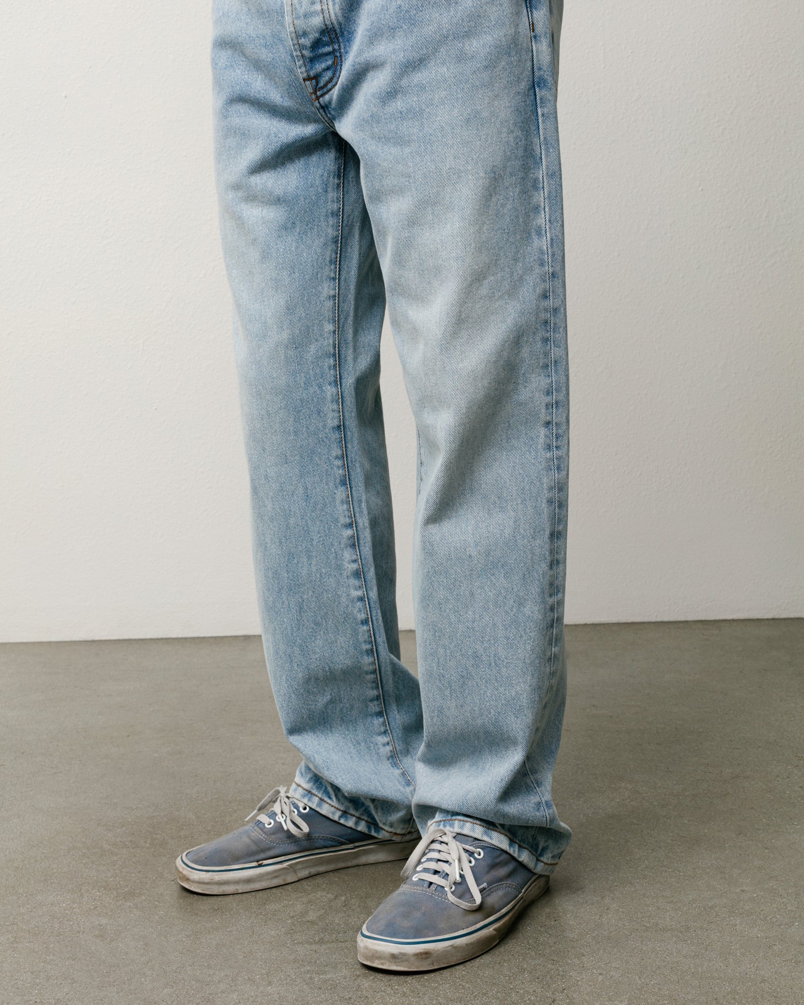 Stussy Slim Jean Denim jeans indigo slim cotone