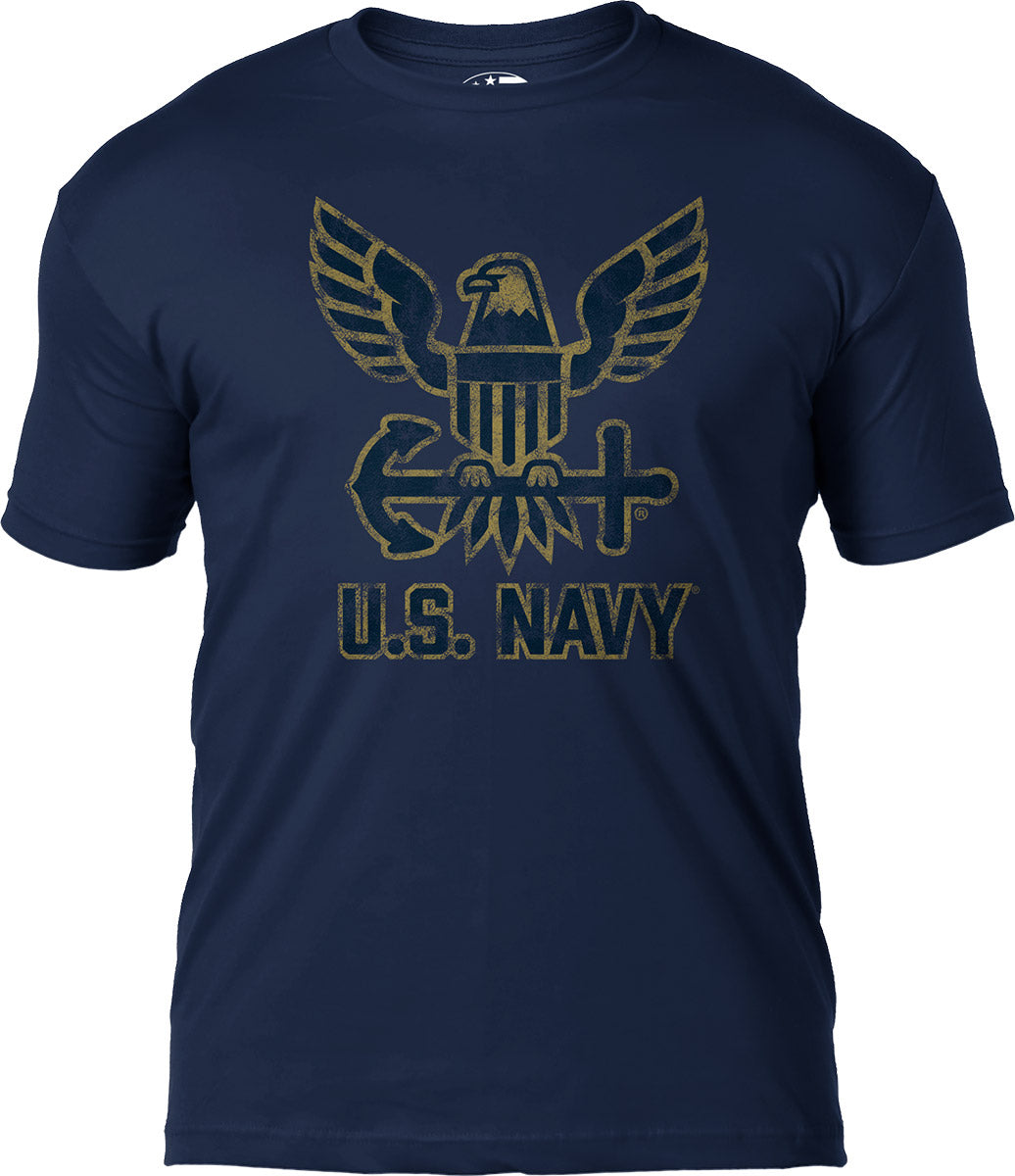 7.62 Design Navy Logo t-shirt uomo cotone blu navy XL