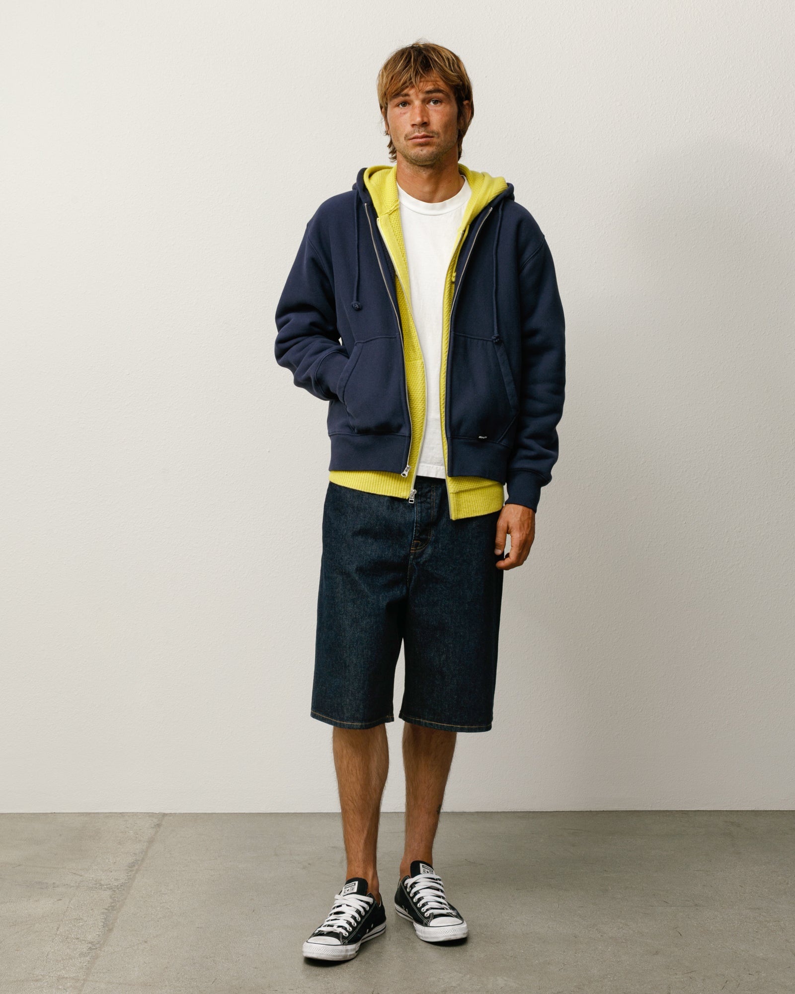 Stussy Big Ol Short bermuda denim Rinsed Indigo