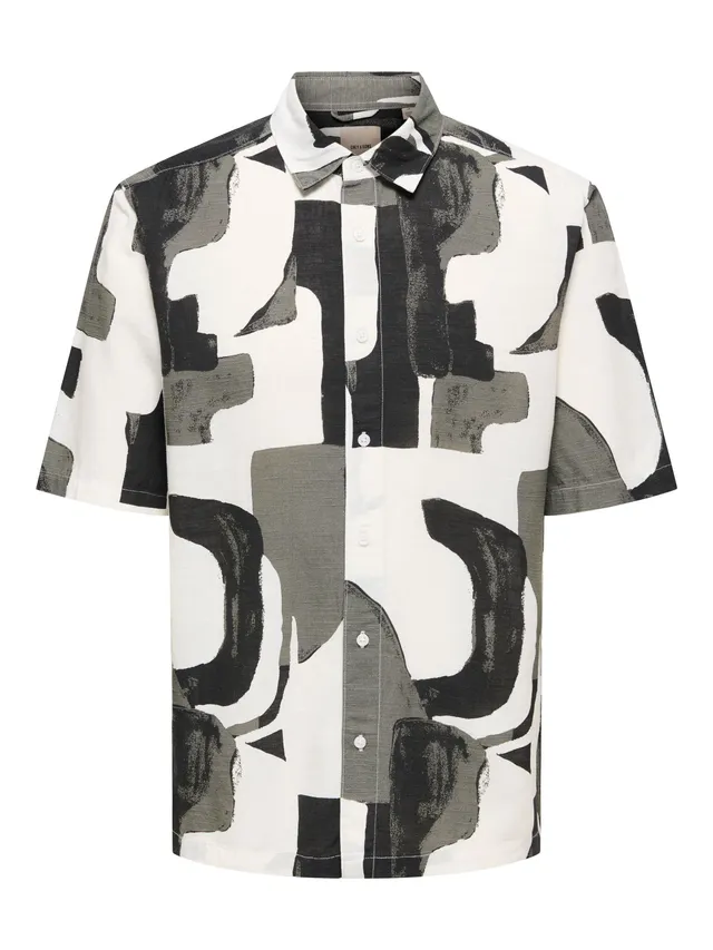 Only & Sons Onsharvi camicia uomo manica lunga
