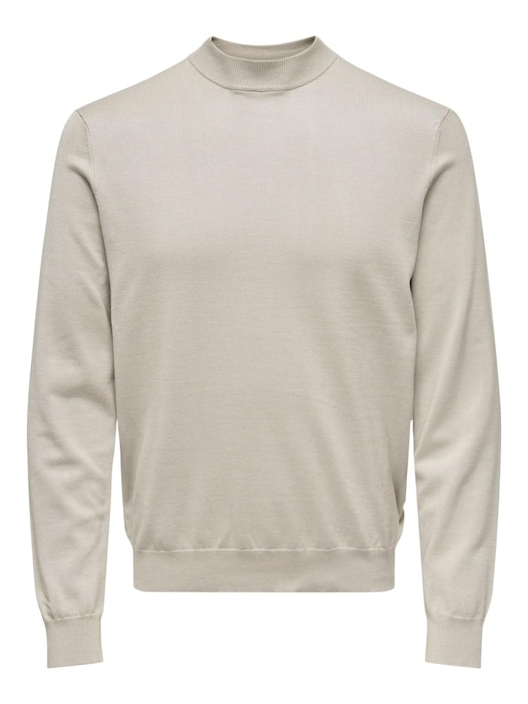 ONLY & SONS Maglione Uomo L Lavorato a Maglia