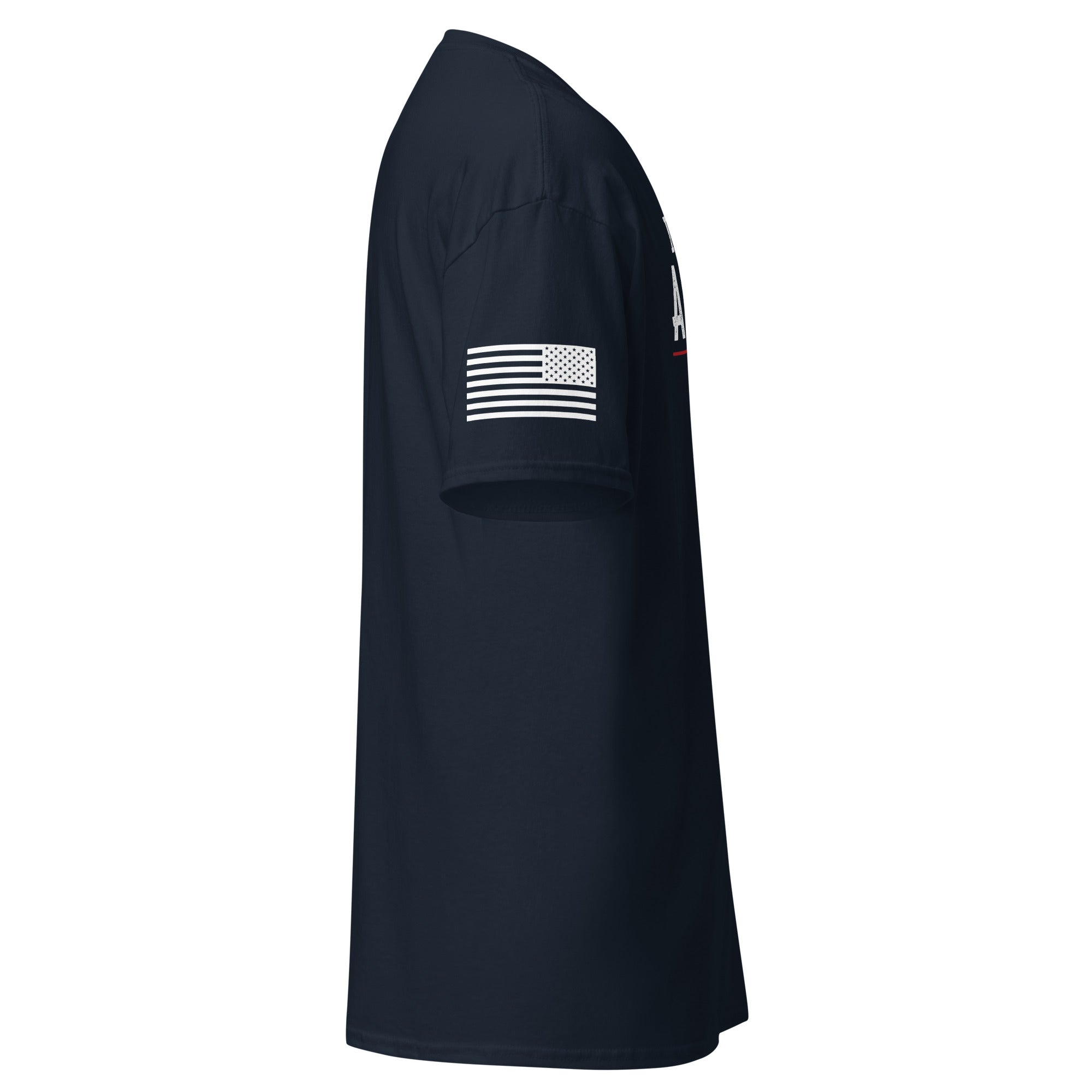 7.62 Design I Identify As An American maglietta blu cotone