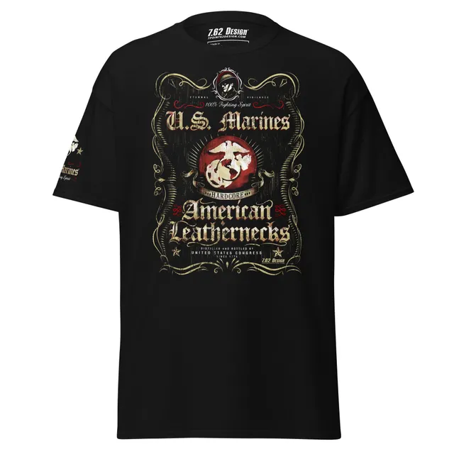 7.62 Design Fighting Spirit maglietta uomo cotone nera