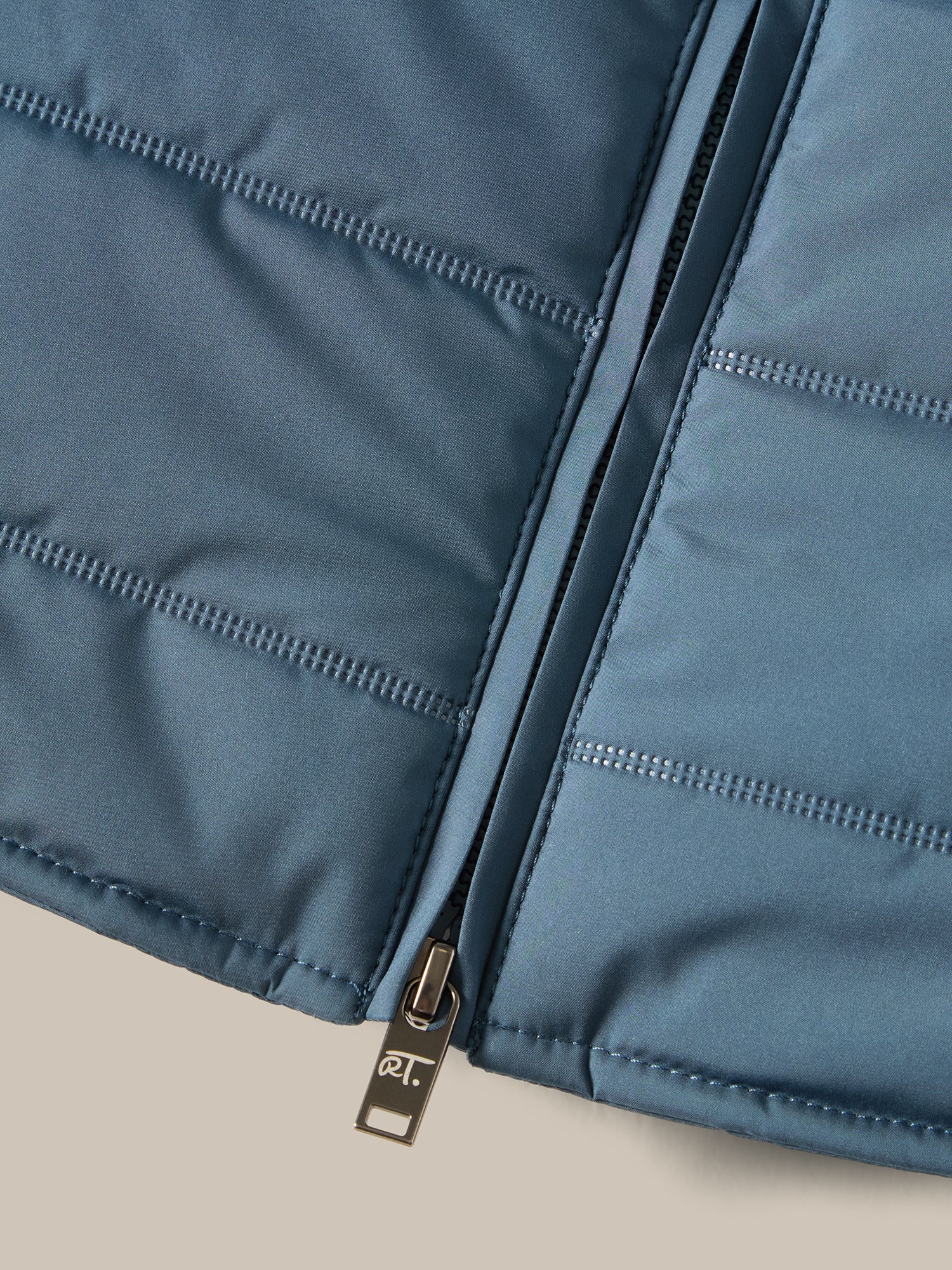 Robert Talbott Driver gilet trapuntato blu idrorepellente
