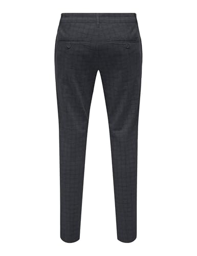 Only & Sons Onsmark Check 020918 Pantaloni 32W/32L Fog Forest