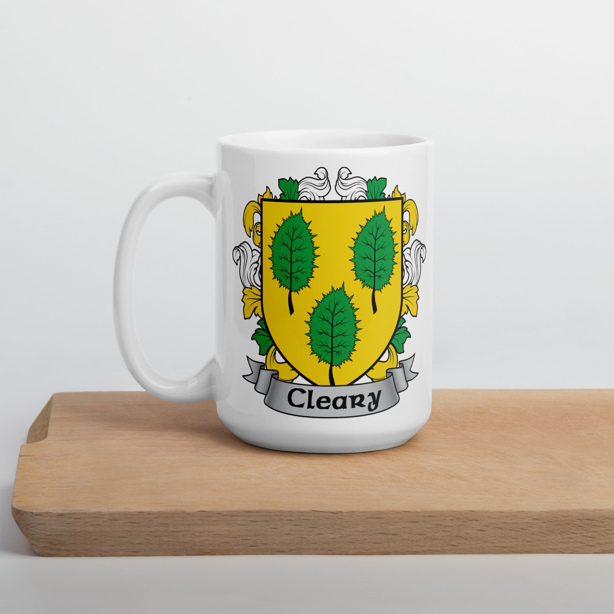 7.62 Design Cleary Tazza Mug 15oz Ceramica Stemma Irlandese