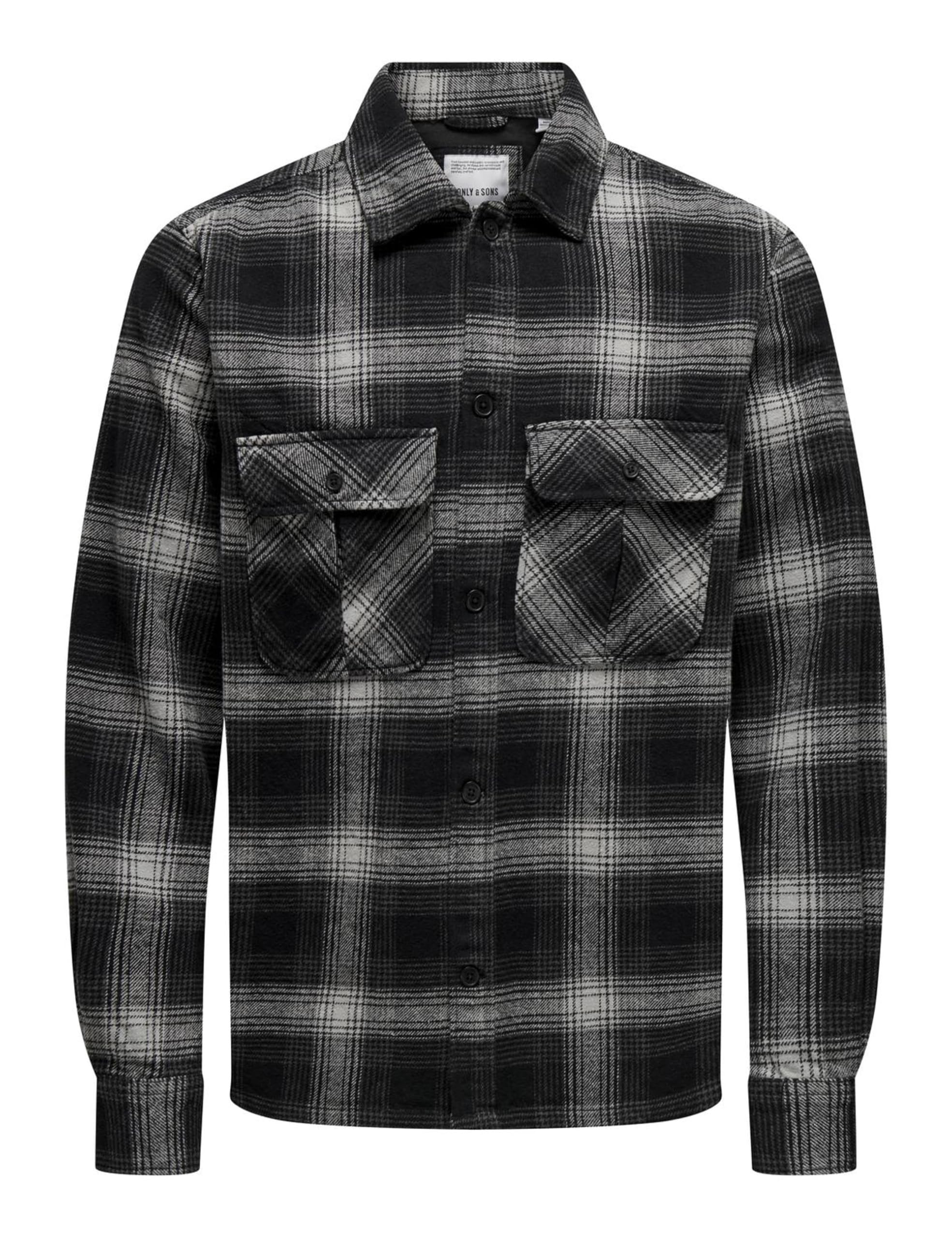 Only & Sons Onscedric Life Check Camicia Uomo Fallen Rock a Quadri