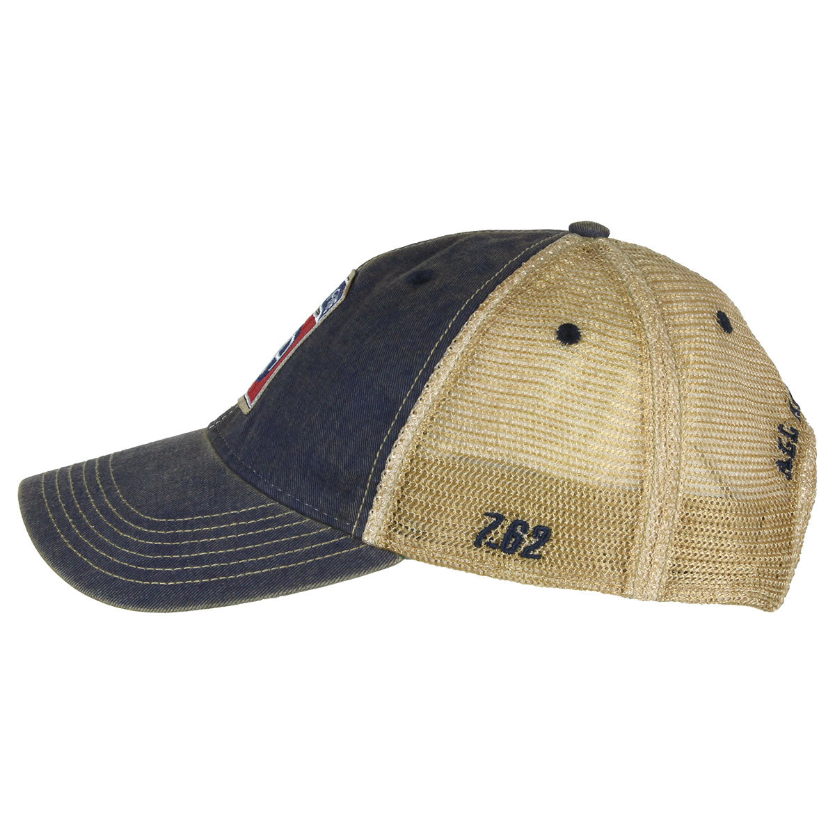 7.62 Design 82nd Airborne Division cappello trucker blu navy