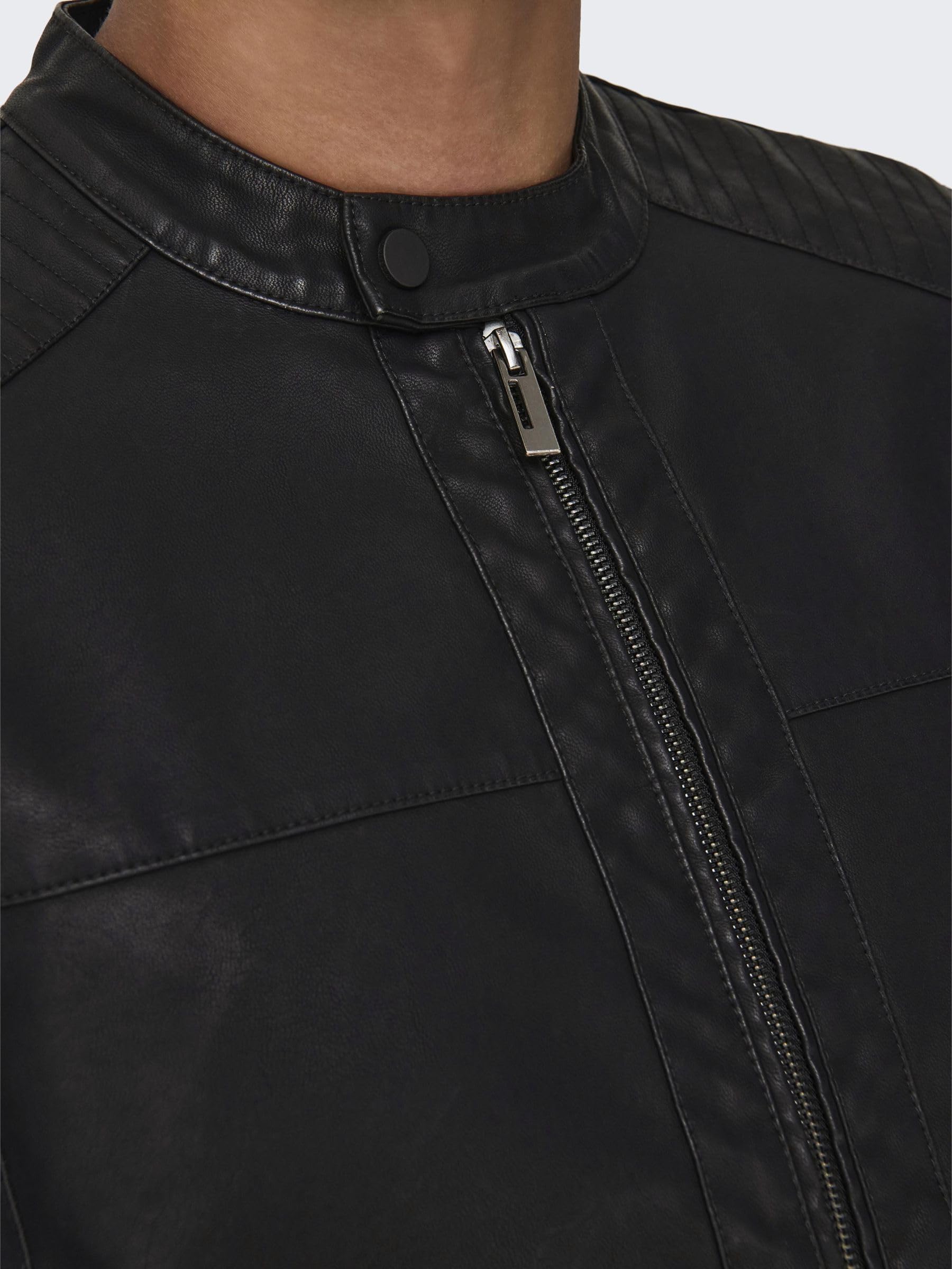ONLY & SONS Onsmike Giacca Uomo Nero 100% Poliestere Taglia M