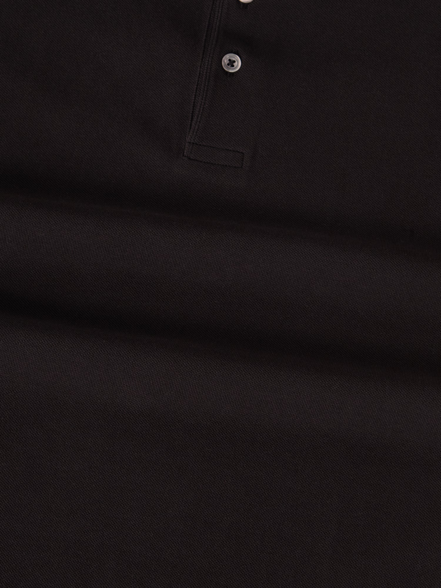 Robert Talbott Walker Polo Cotone Nero S-3XL