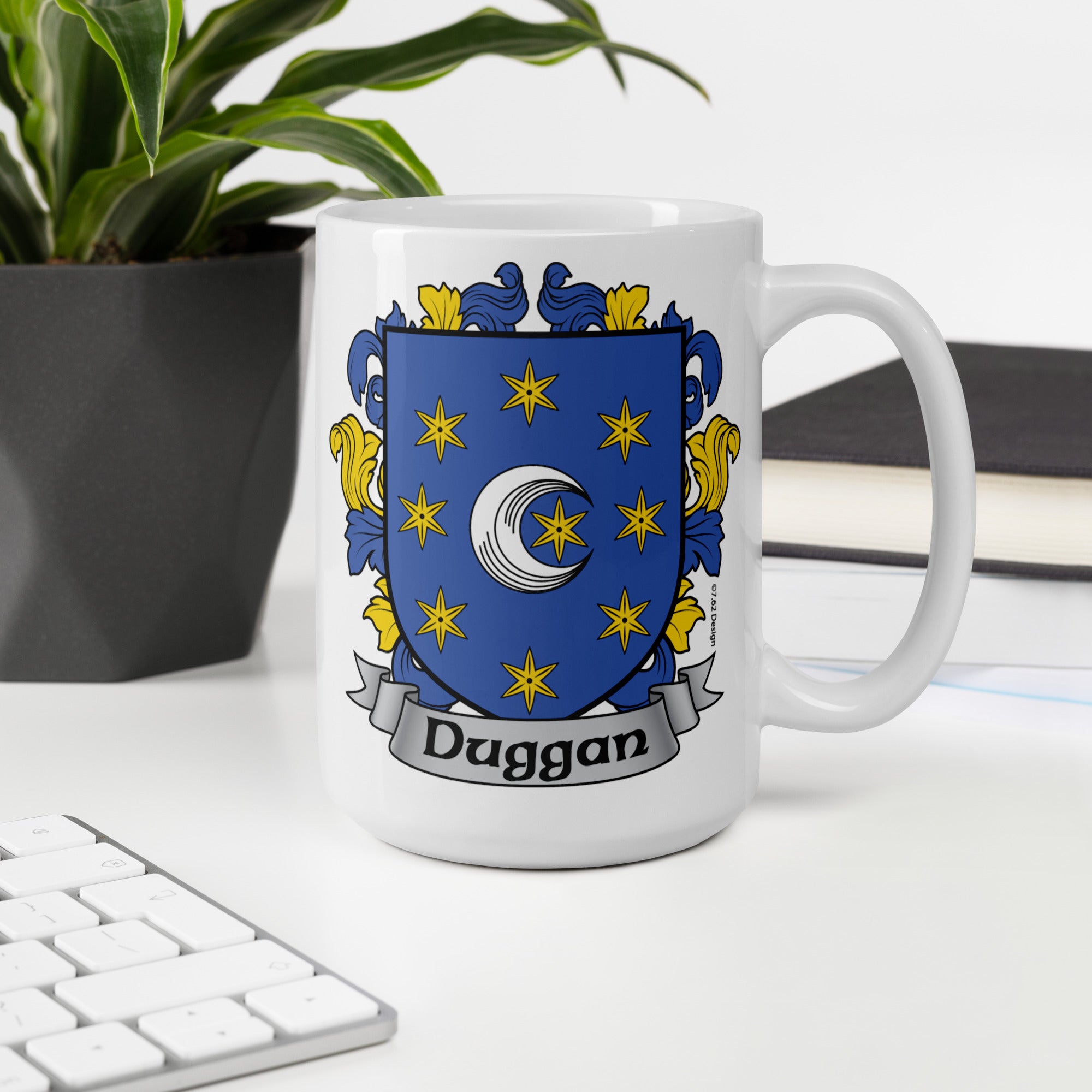 7.62 Design Duggan Tazza Ceramica 15oz Stemma Irlandese