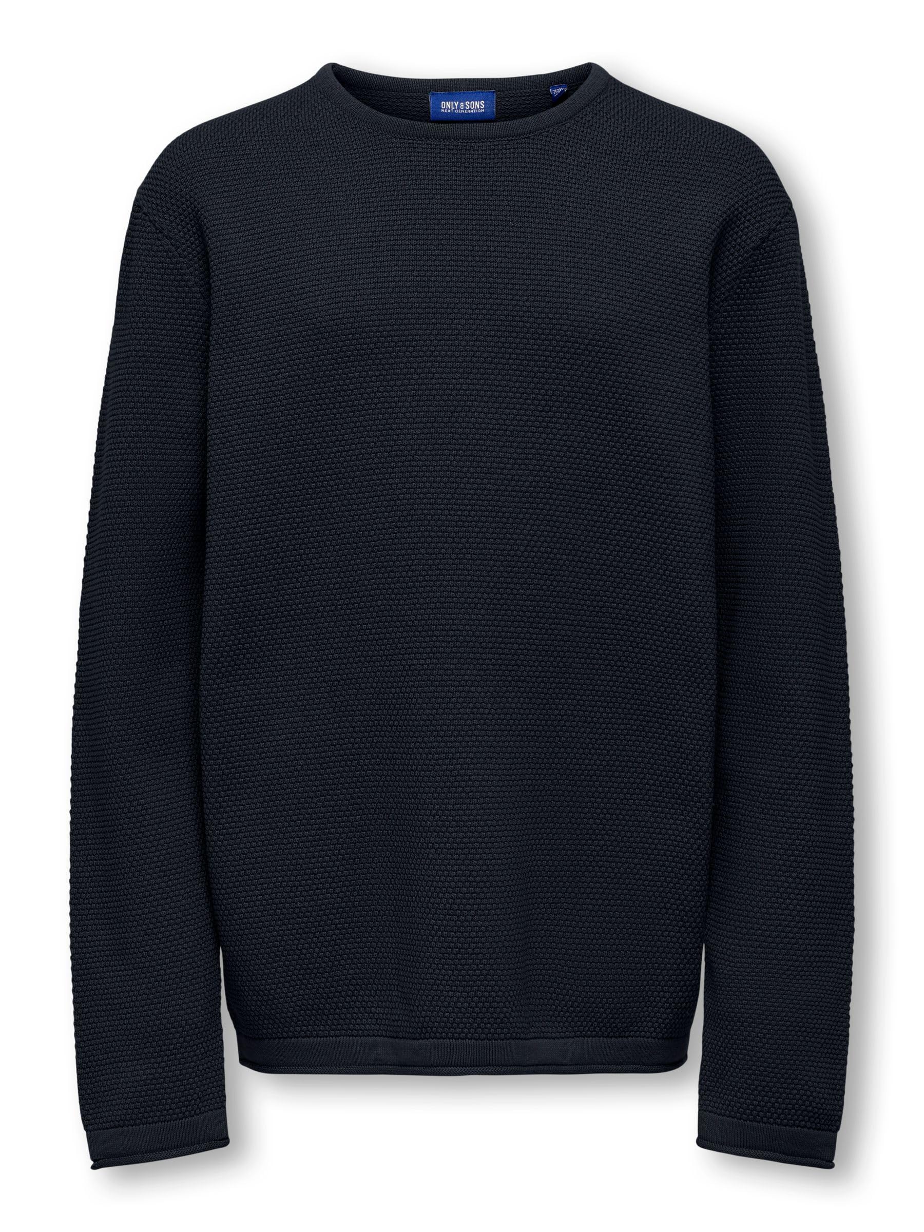 Only & Sons OSJPanter Pullover 110-116 grigio Chinchilla bimbo