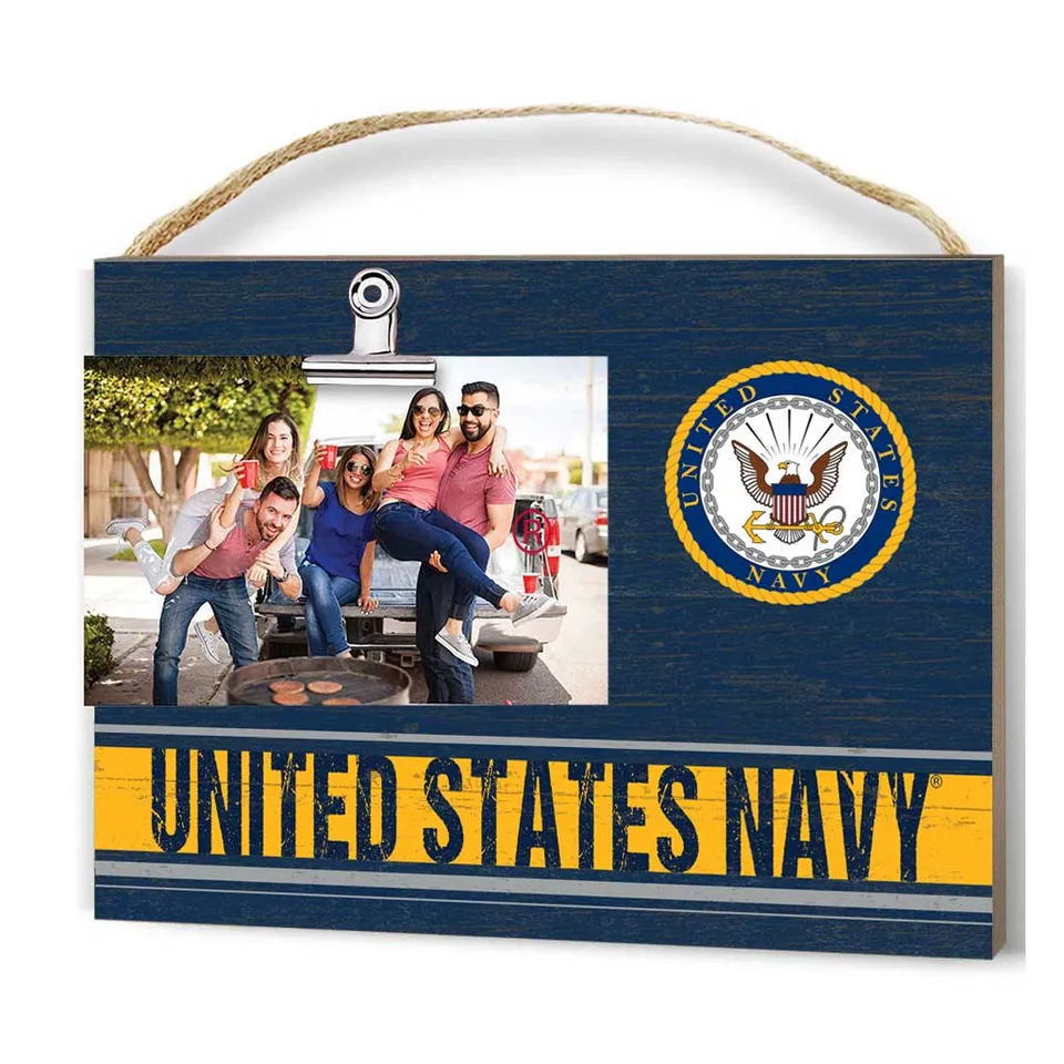 7.62 Design Navy Logo cornice legno 9x10 foto 4x6 clip