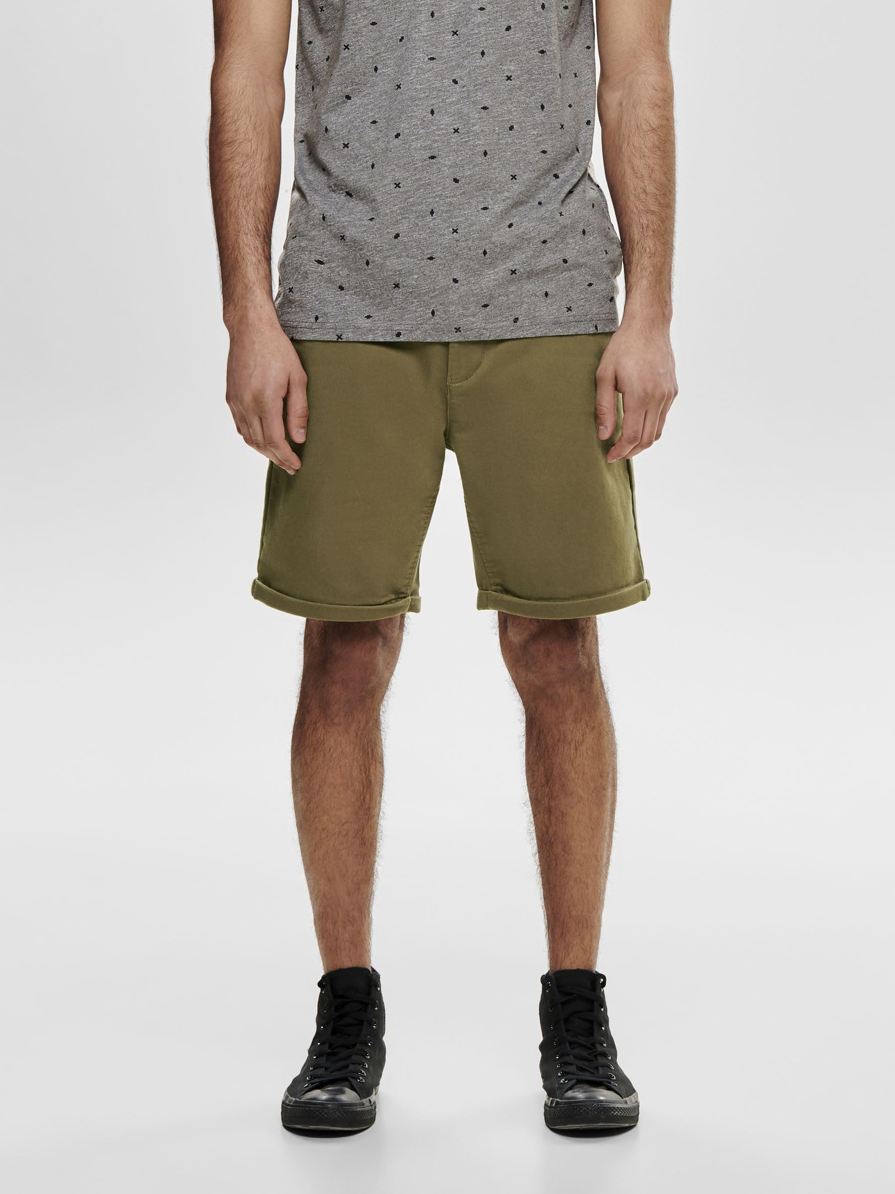 Only & Sons onsRami Chino Shorts 34 Marrone Regular