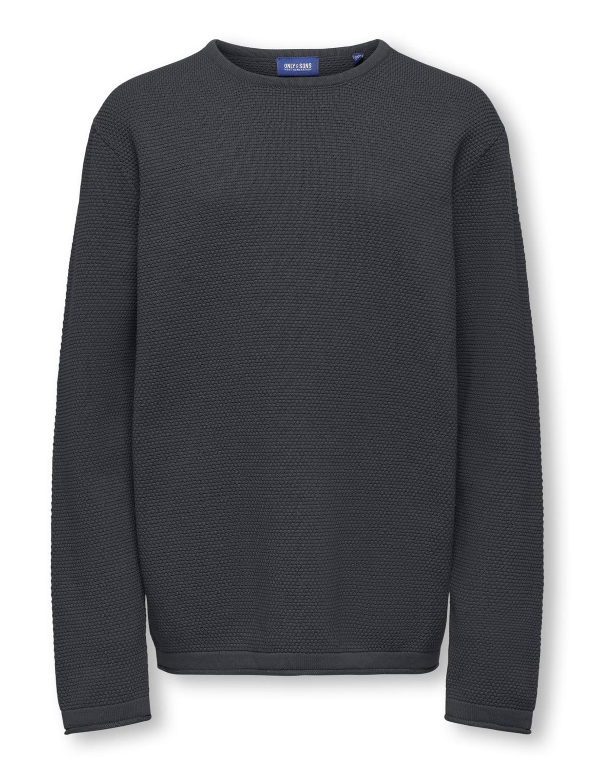 Only & Sons OSJPanter Pullover 110-116 grigio Chinchilla bimbo