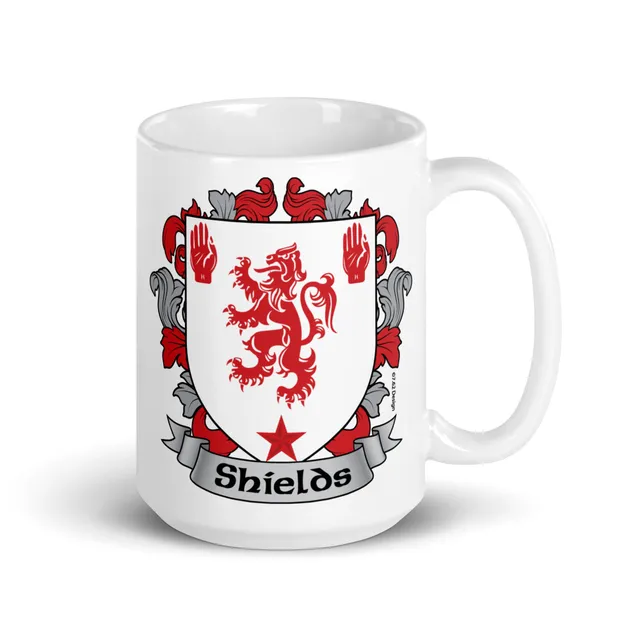 7.62 Design Shields Tazza ceramica 15oz stemma irlandese