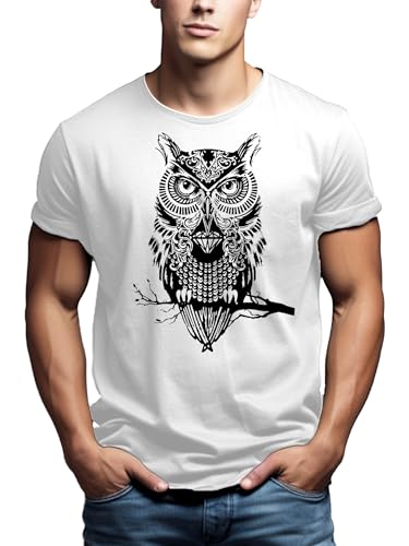 Makaya Gufo Swag T-Shirt Uomo 3XL Cotone Manica Corta