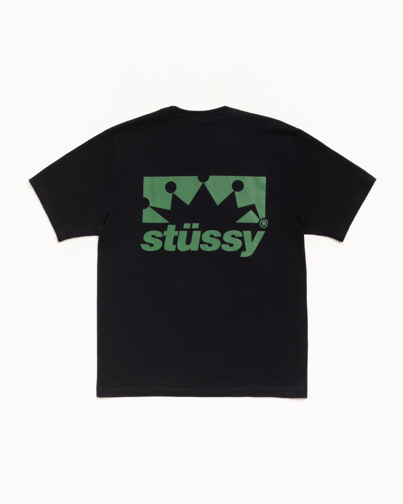 Stussy Box Crown Tee Maglietta Black 100% Cotone