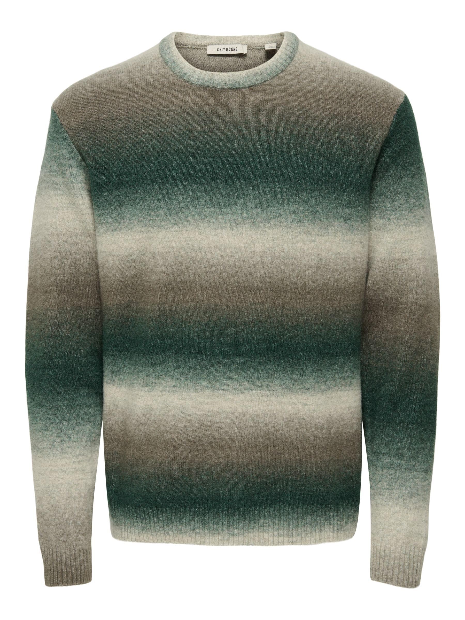 Only & Sons Onbertil Pullover uomo XL blu girocollo