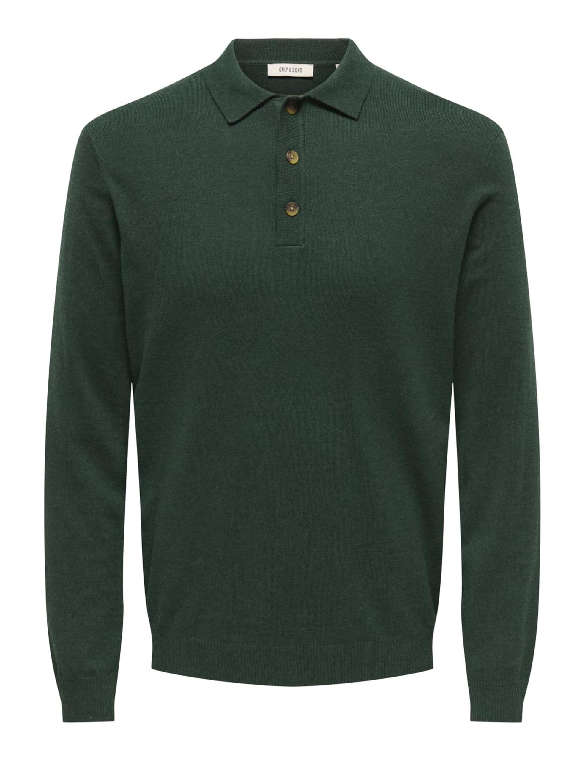 Only & Sons Onsloui Polo Uomo Maglia Nera M