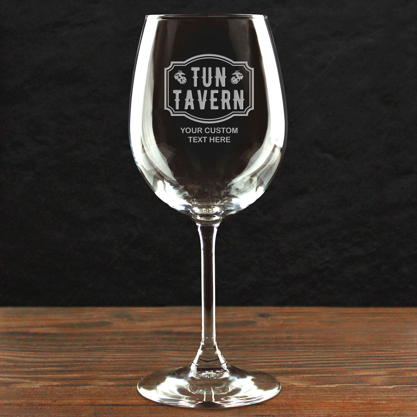 7.62 Design Drinkware USMC Calice Vino 16 oz Personalizzato EGA