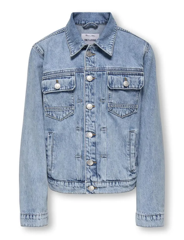 ONLY & SONS Osjduke Lb 2847 Giacca Jeans 164 Blu