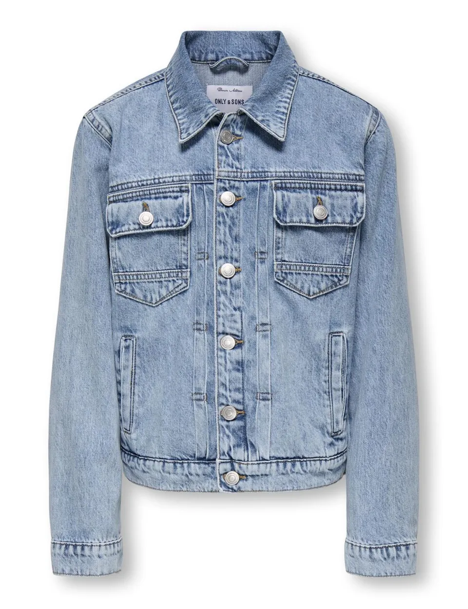 ONLY & SONS Osjduke Lb 2847 Giacca Jeans 164 Blu