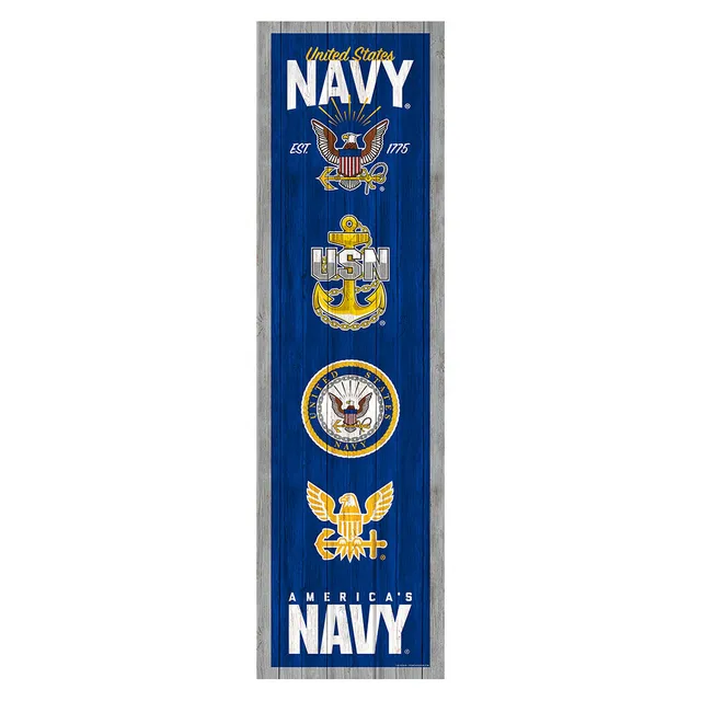 7.62 Design USN Heritage insegna parete 10x35 PVC