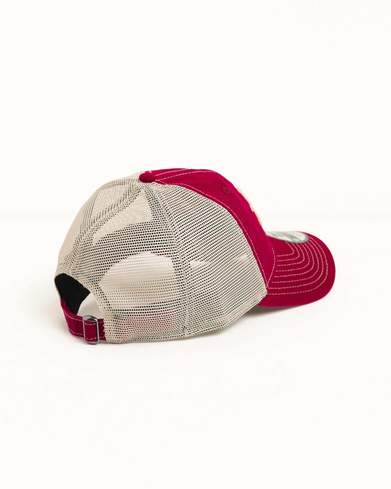 Stussy Headwear 9Twenty Washed Basic Trucker berretto Cardinal