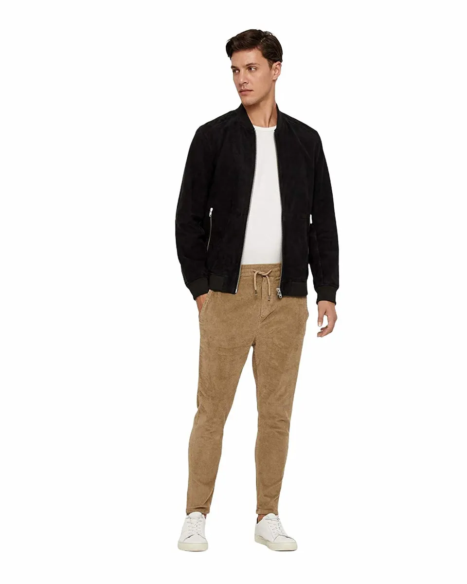Only & Sons Linus Pantalone Velluto Nero 22011447